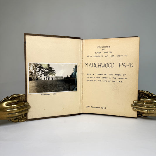 Marchwood Park Guinea Pig Club Album Presented to Lady Portal, 1943
