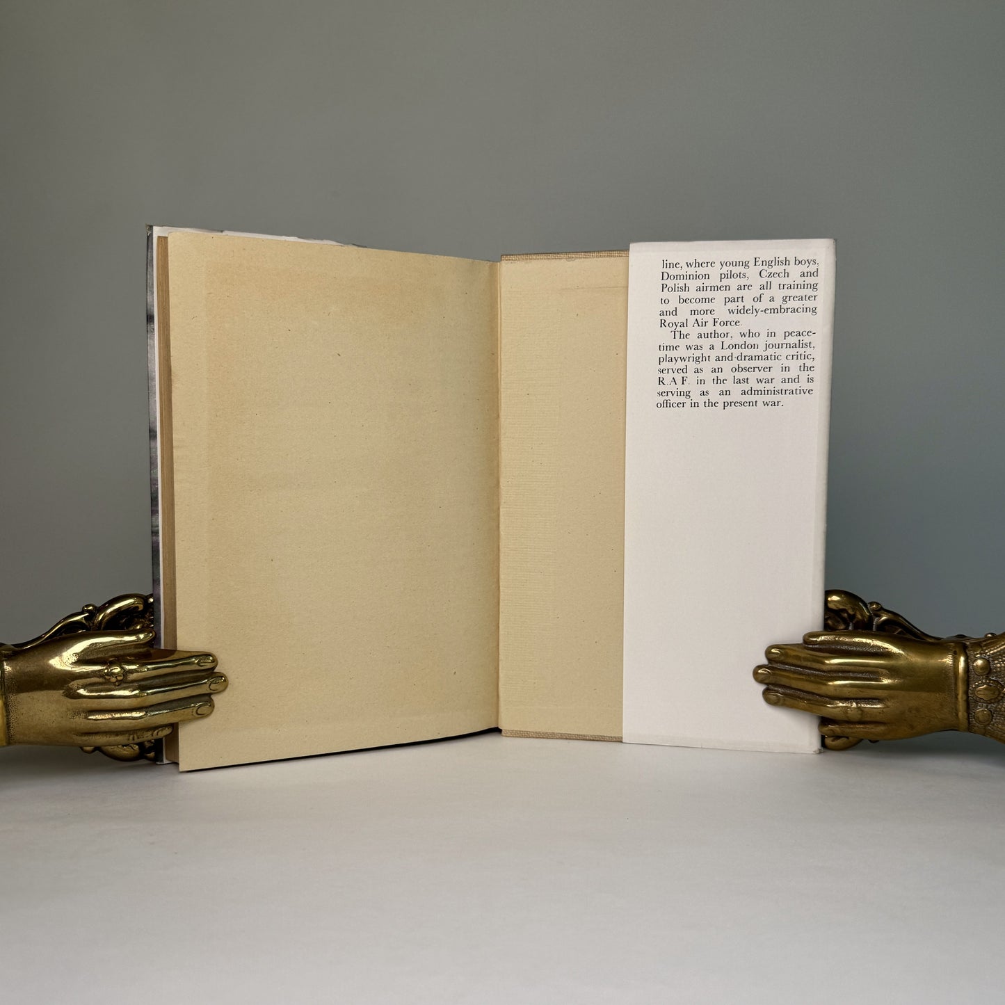 R.A.F. Occasions by Hubert Griffith - First Edition Presentation Copy to Air Chief Marshal Sir Charles Portal, with Portal’s Own Wartime Annotations