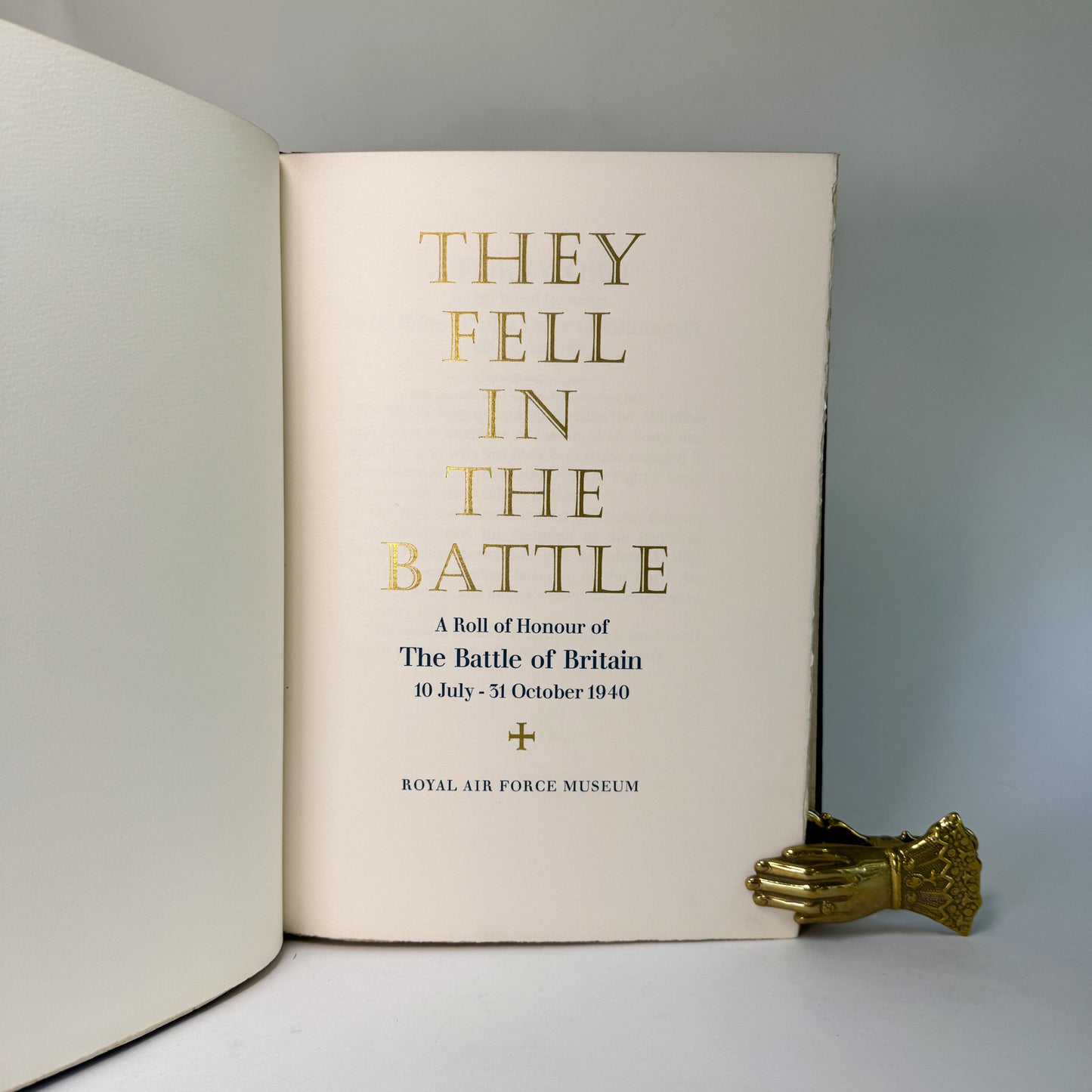 Prince Philip Signed Battle of Britain Roll of Honour - One of 80