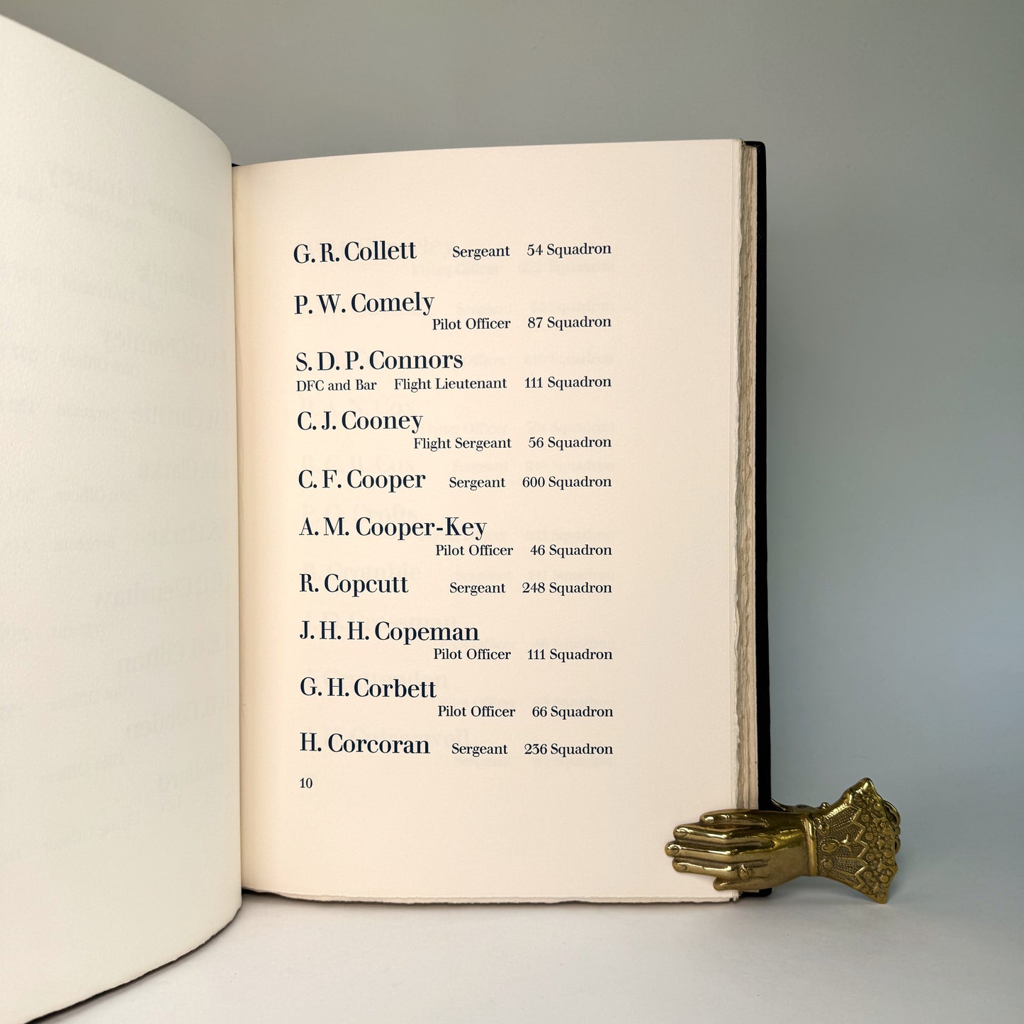 Prince Philip Signed Battle of Britain Roll of Honour - One of 80