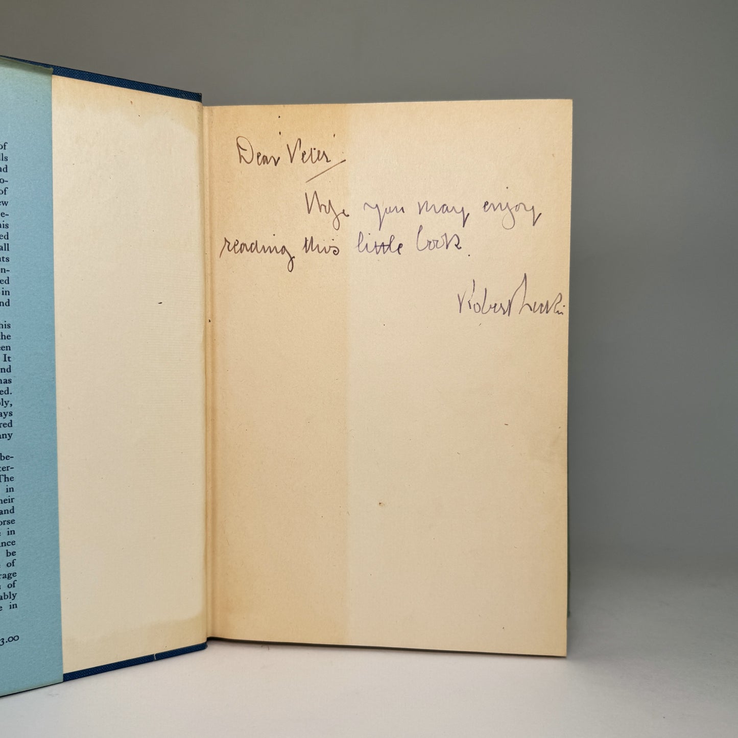 The RCAF Overseas - Inscribed by Air Marshal Leckie to Air Marshal Lord Portal