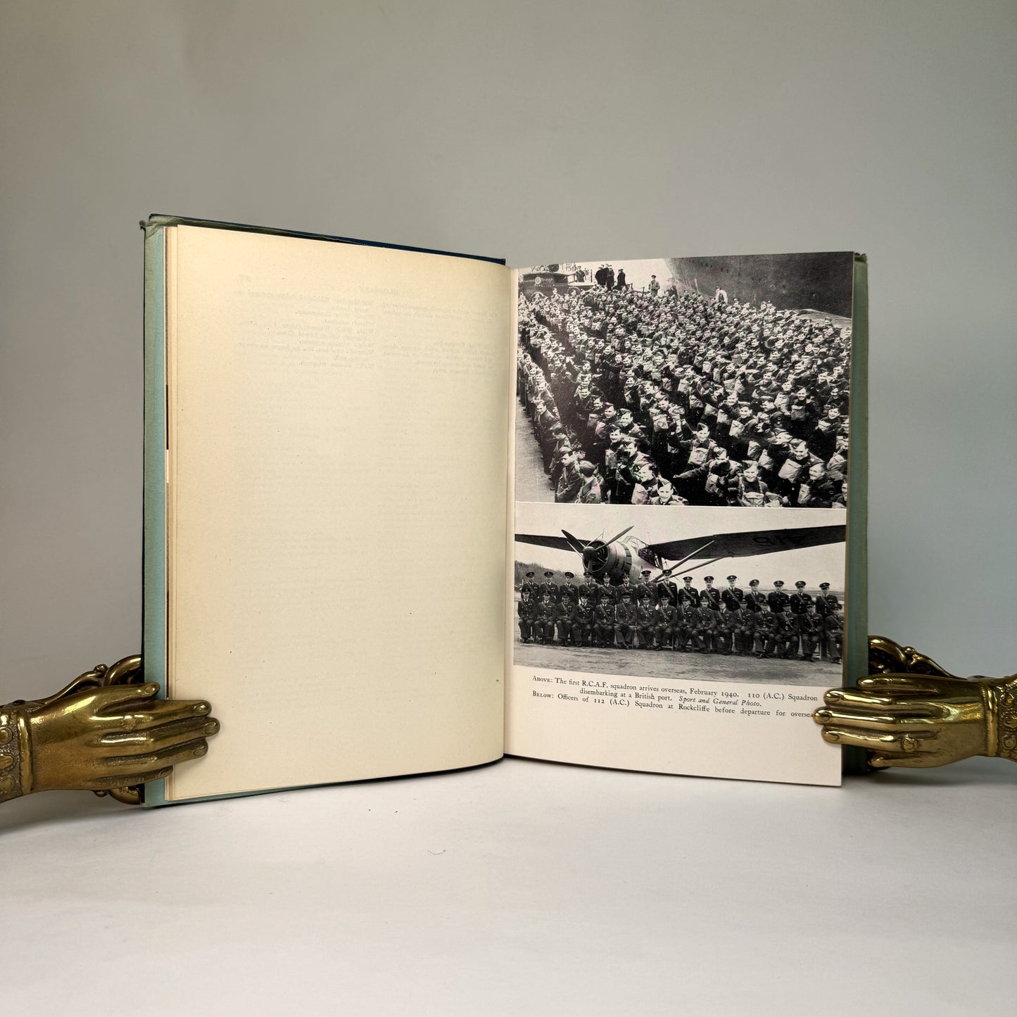 The RCAF Overseas - Inscribed by Air Marshal Leckie to Air Marshal Lord Portal