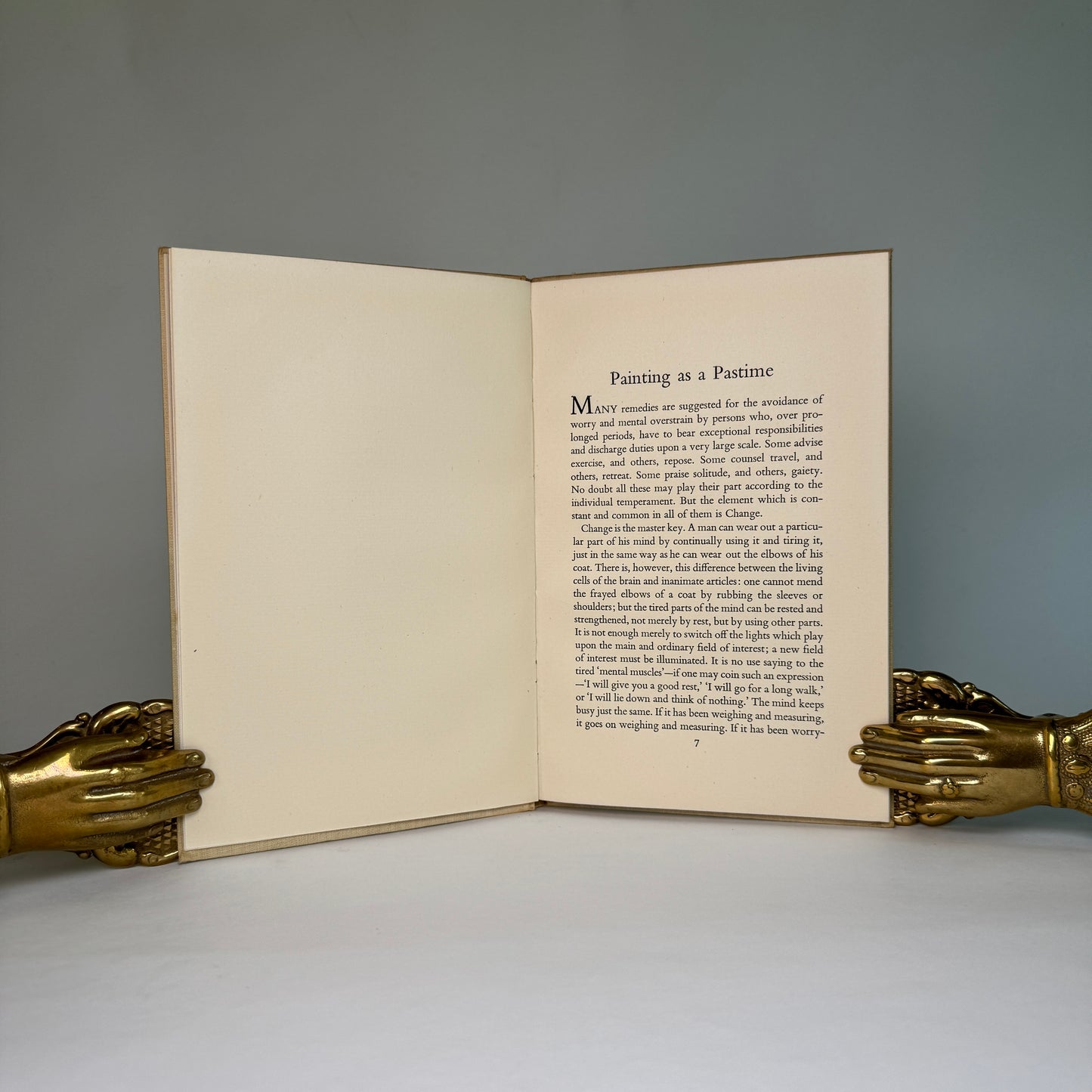 Churchill’s Painting as a Pastime - First Edition from the Library of Lord Portal