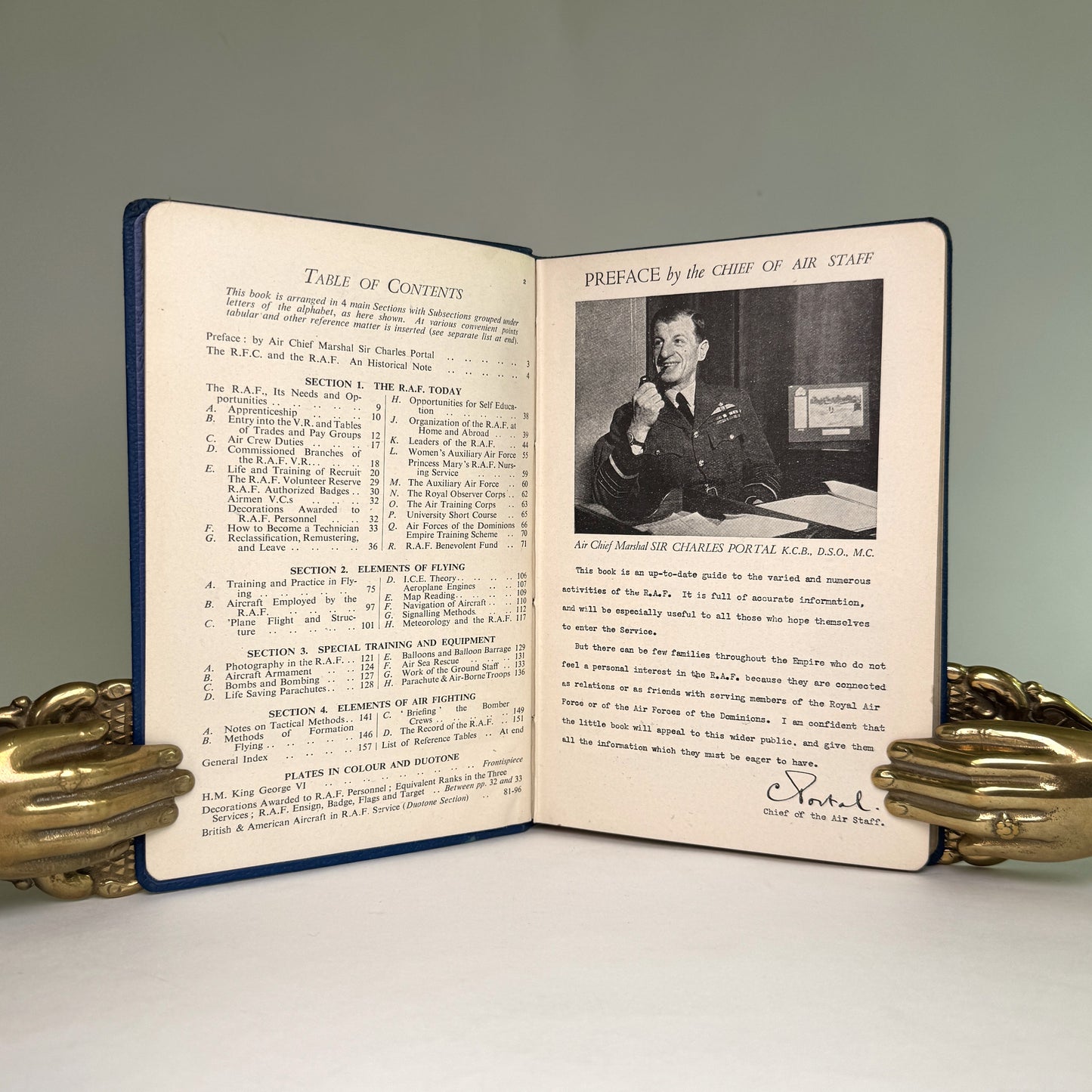 ABC of the RAF - Portal’s Specially Bound Copy with C.F.A.P. Initials