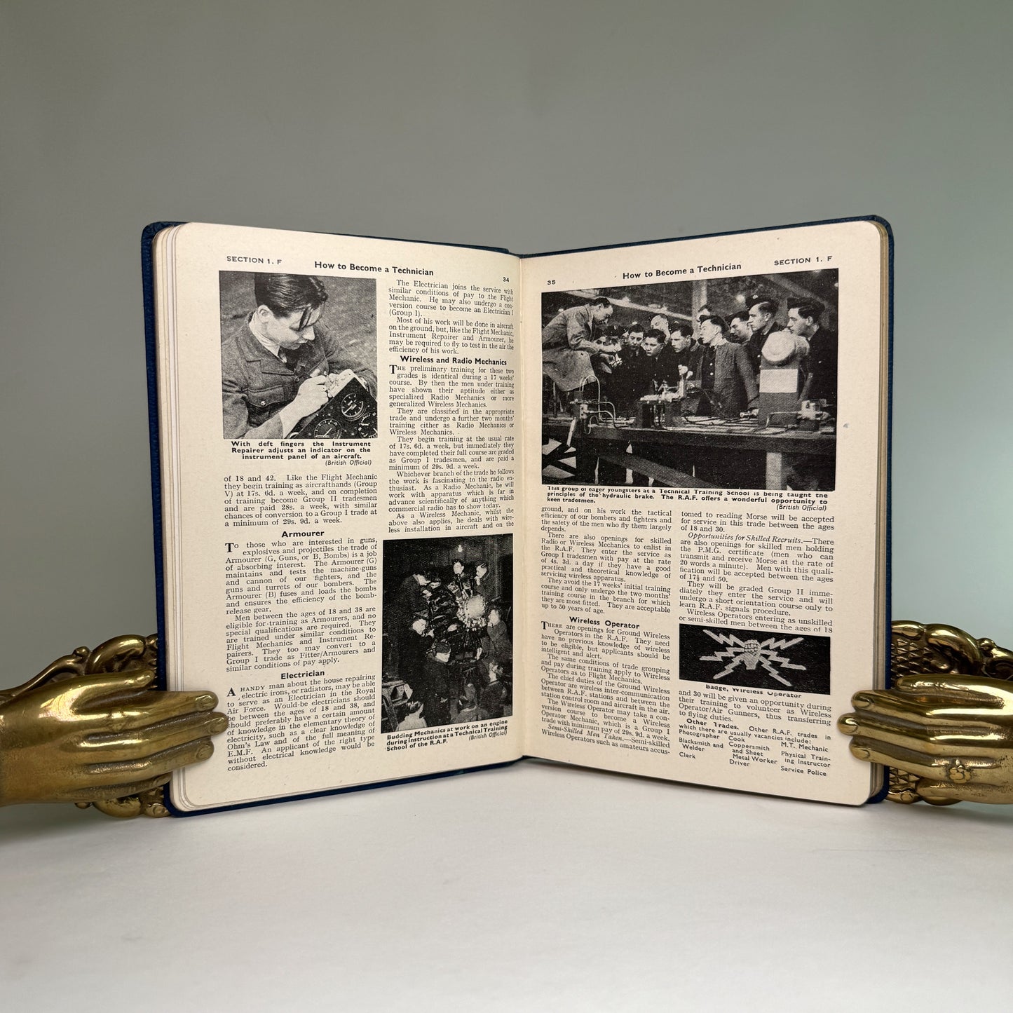 ABC of the RAF - Portal’s Specially Bound Copy with C.F.A.P. Initials
