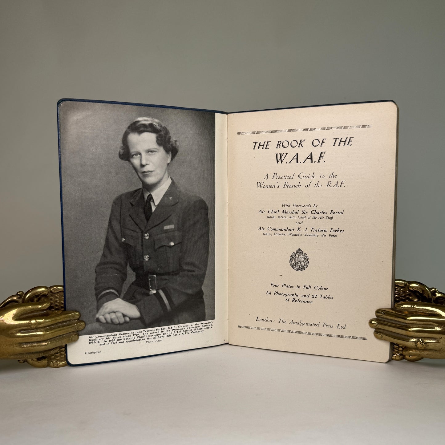 The Book of the W.A.A.F. - Portal’s RAF-Bound Copy, 1942