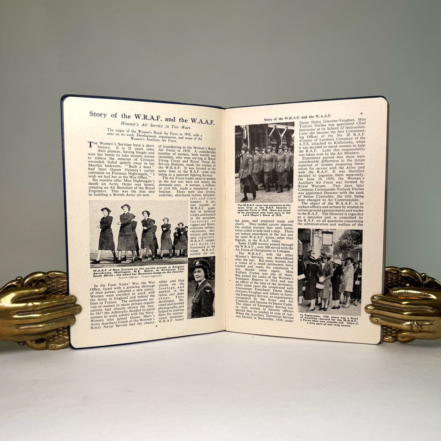 The Book of the W.A.A.F. - Portal’s RAF-Bound Copy, 1942