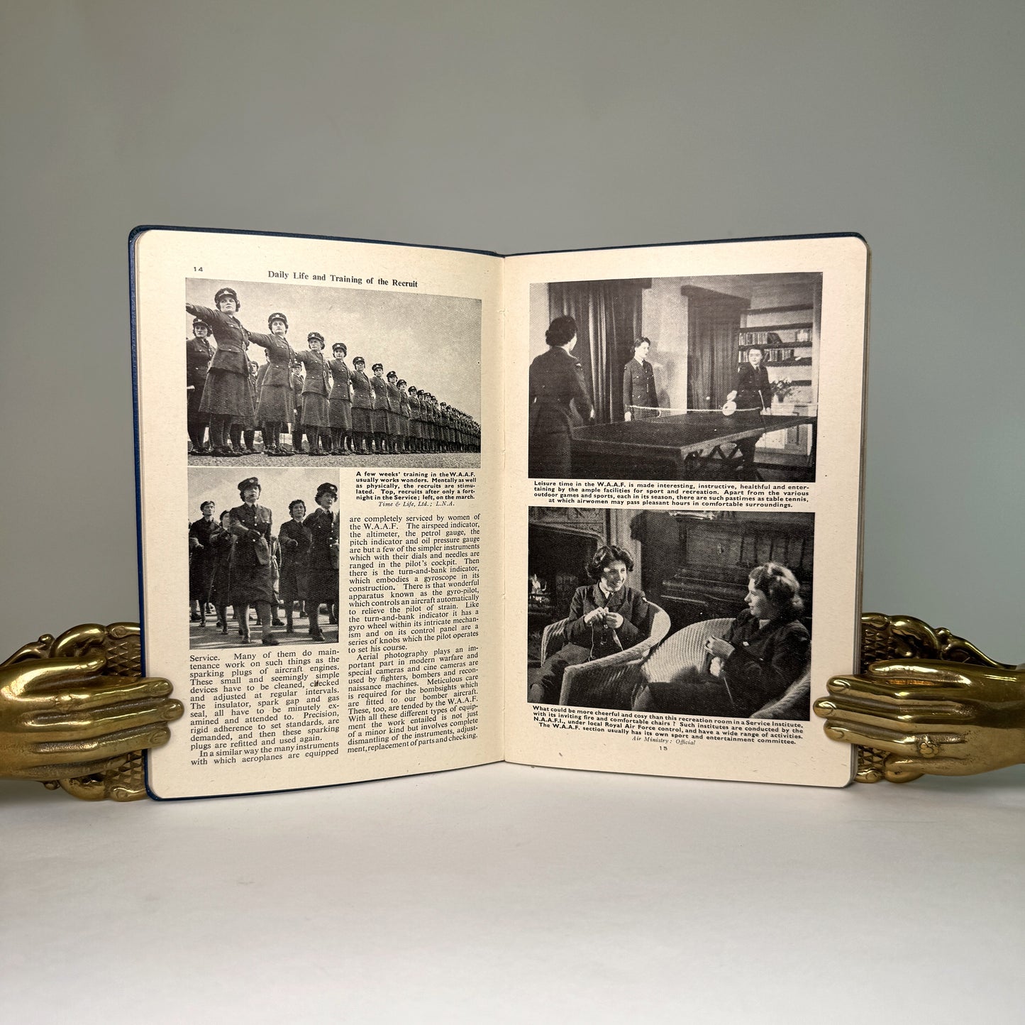 The Book of the W.A.A.F. - Portal’s RAF-Bound Copy, 1942