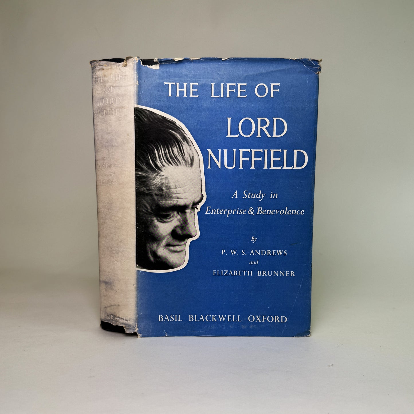 The Life of Lord Nuffield - Signed Presentation Copy with Compliments Slip, 1955