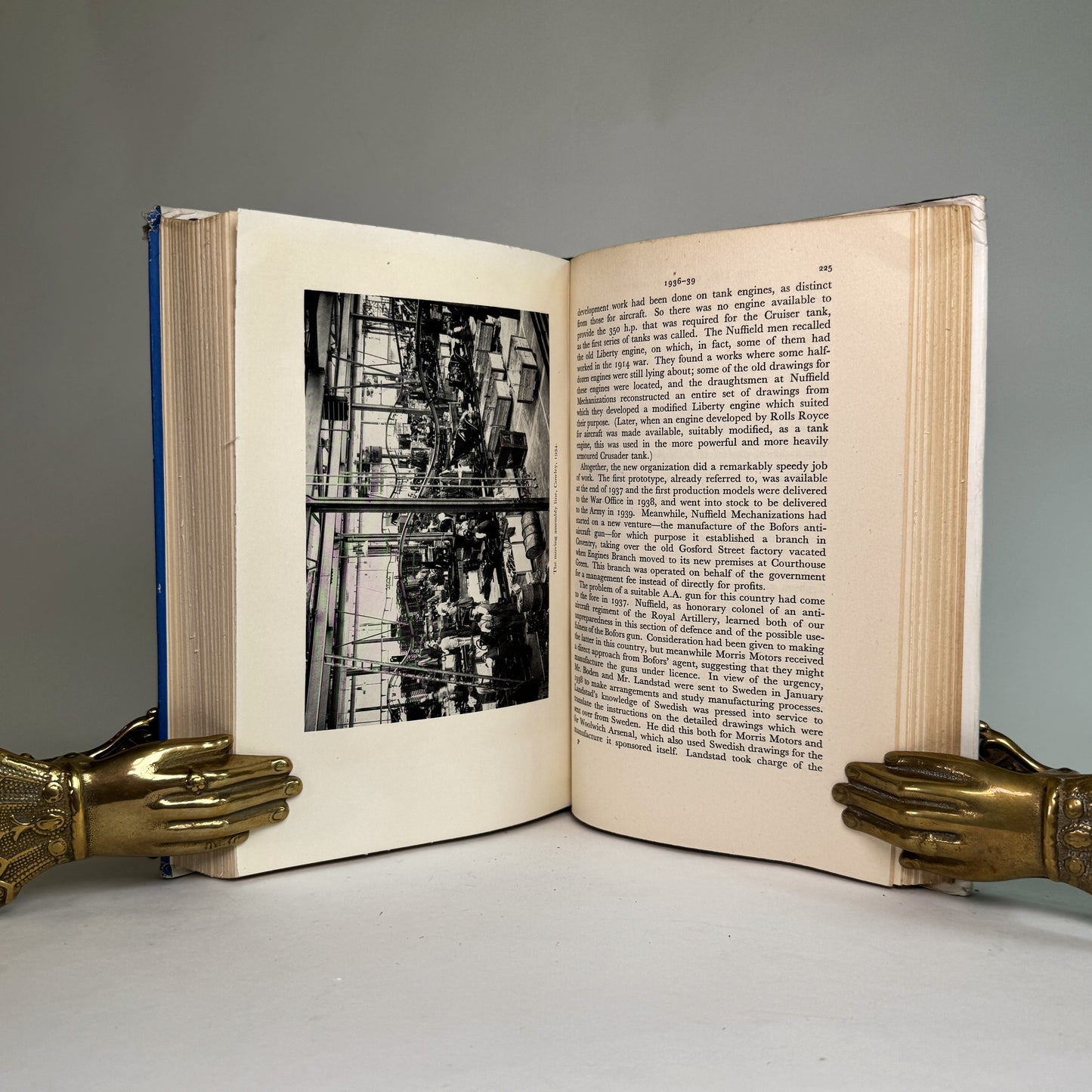 The Life of Lord Nuffield - Signed Presentation Copy with Compliments Slip, 1955