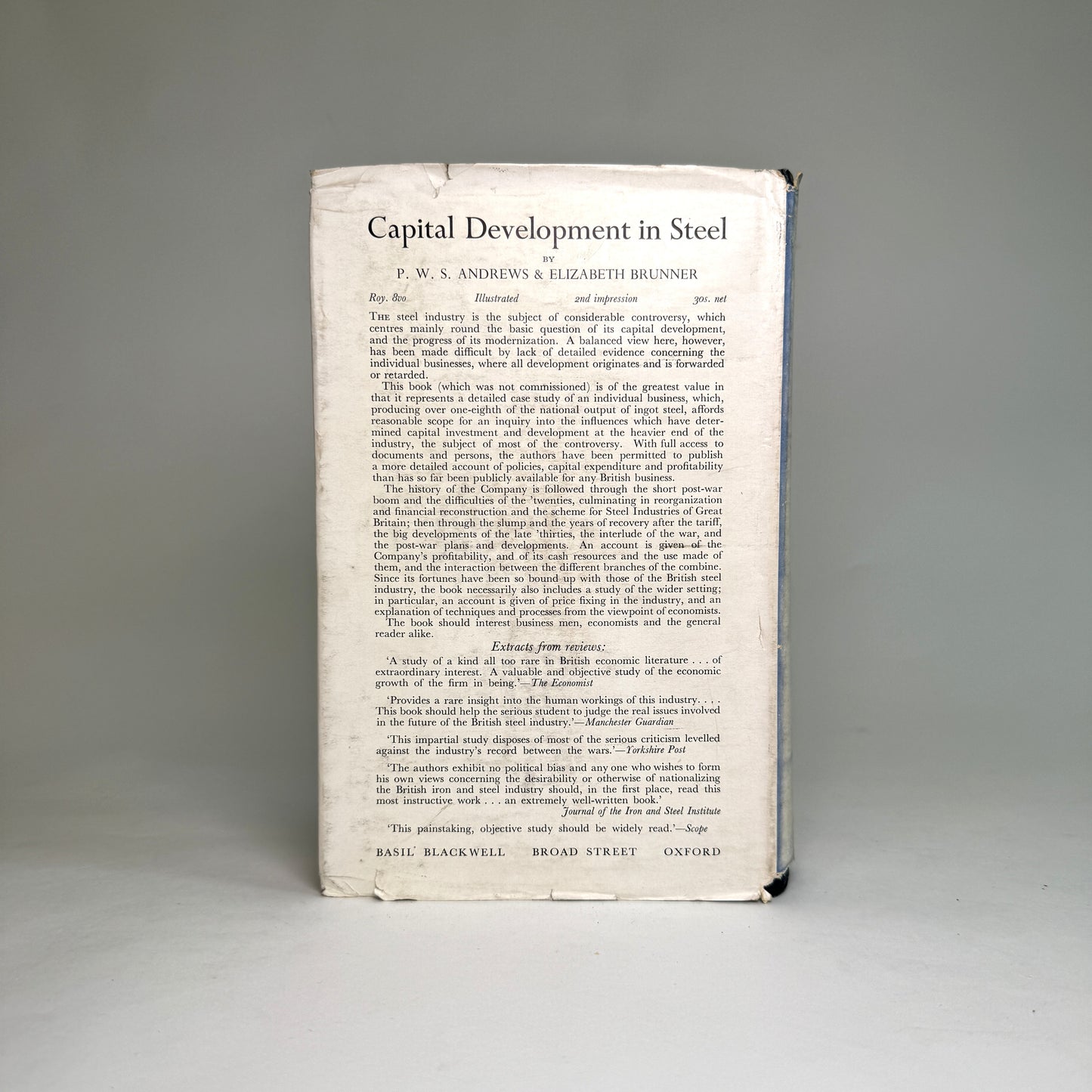 The Life of Lord Nuffield - Signed Presentation Copy with Compliments Slip, 1955