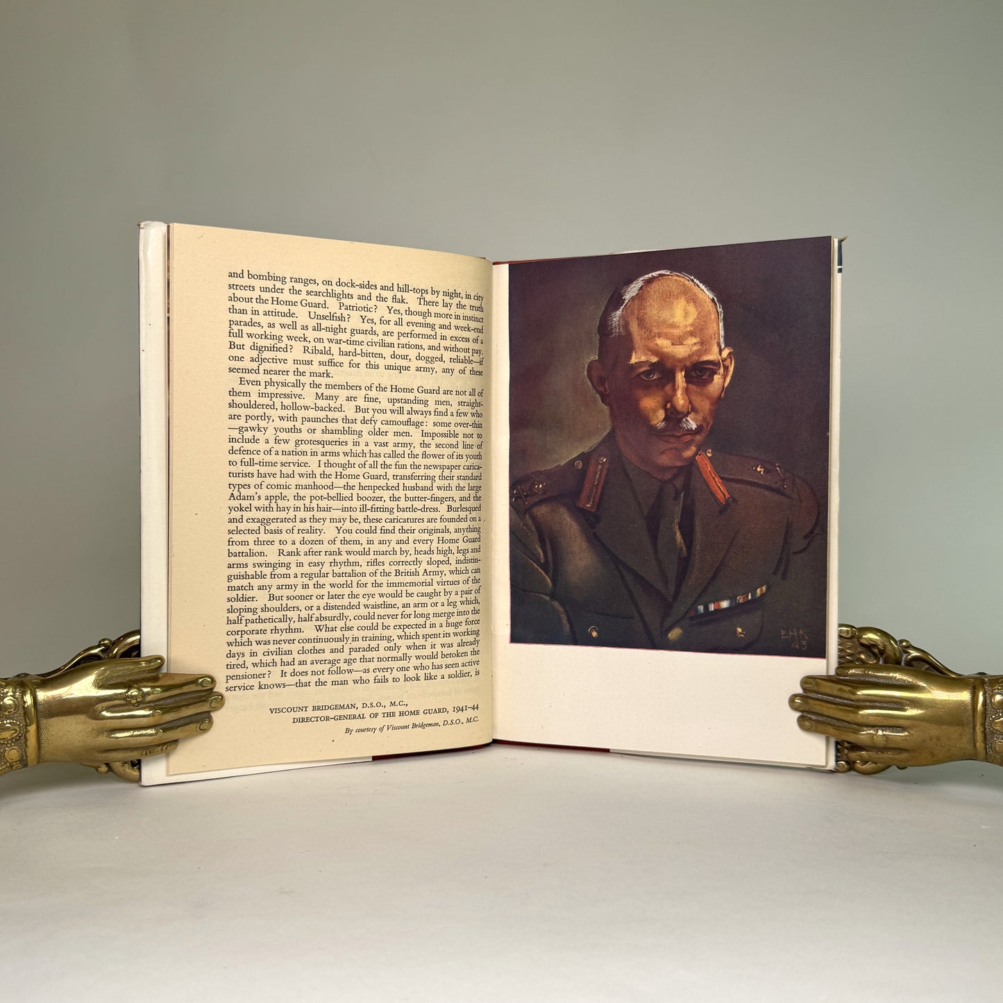 Eric Kennington’s Britain’s Home Guard, Presented to Sir Charles Portal