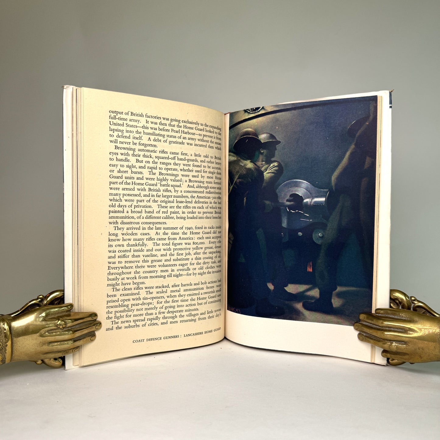 Eric Kennington’s Britain’s Home Guard, Presented to Sir Charles Portal