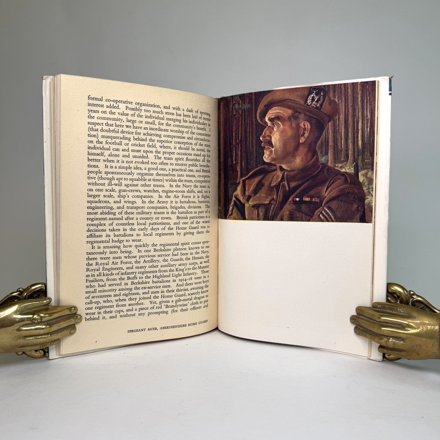 Eric Kennington’s Britain’s Home Guard, Presented to Sir Charles Portal
