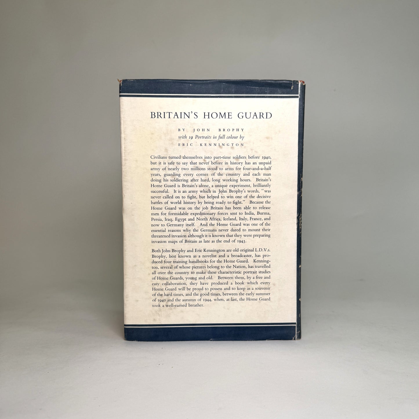 Eric Kennington’s Britain’s Home Guard, Presented to Sir Charles Portal