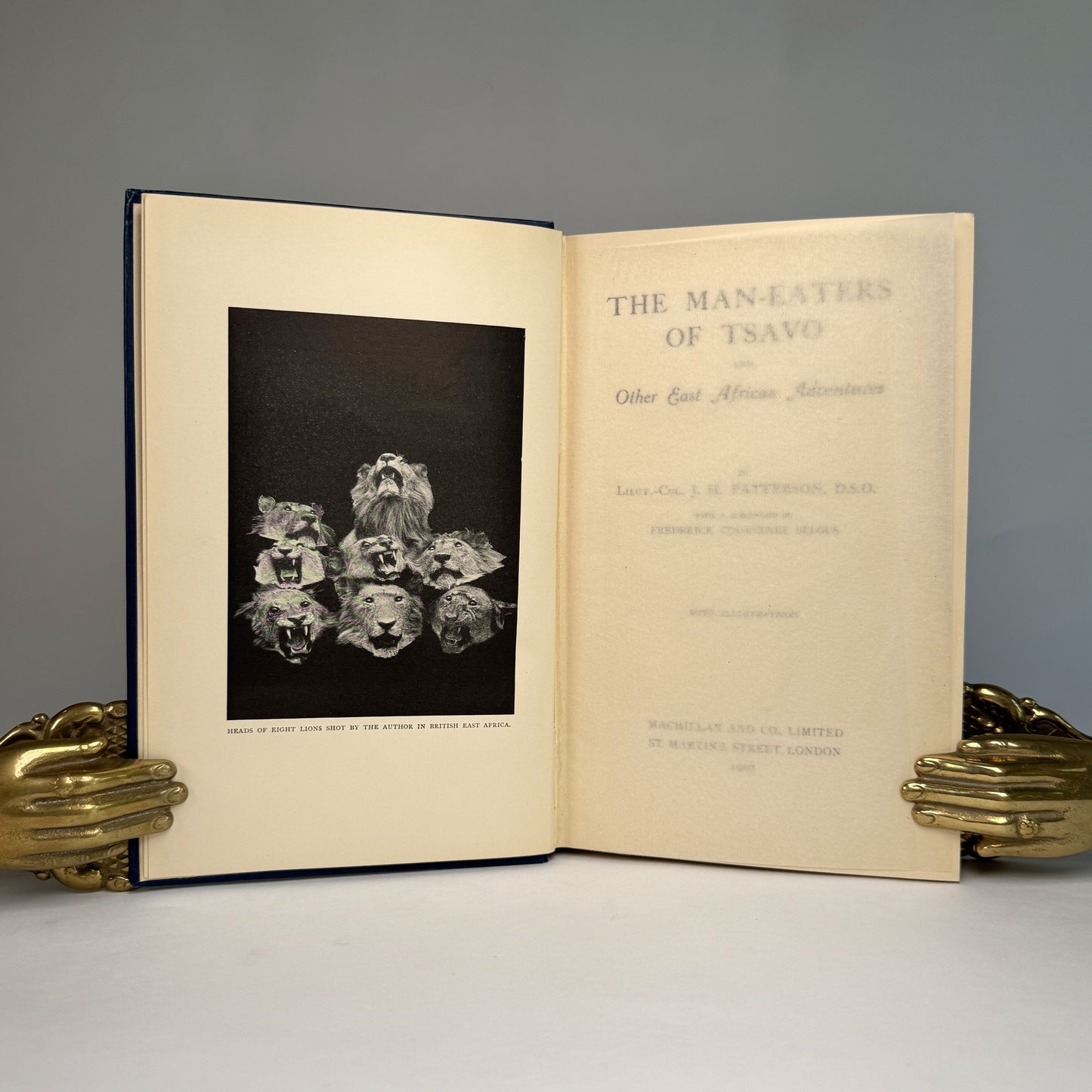 PATTERSON, J. H. The Man-Eaters of Tsavo - Walter Rutherford Peterson Sporting Copy
