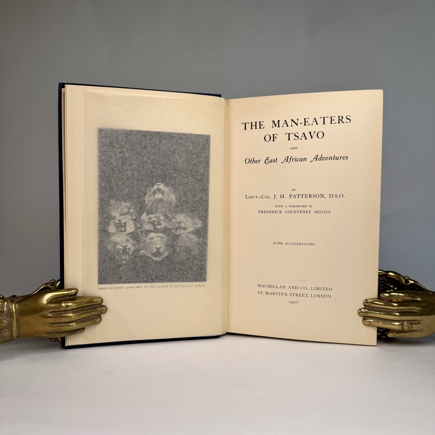 PATTERSON, J. H. The Man-Eaters of Tsavo - Walter Rutherford Peterson Sporting Copy