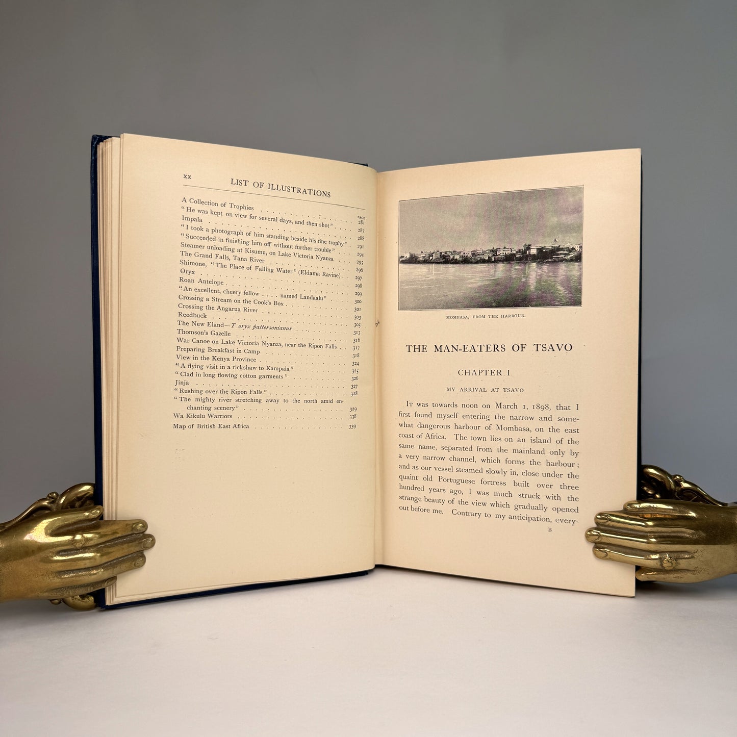 PATTERSON, J. H. The Man-Eaters of Tsavo - Walter Rutherford Peterson Sporting Copy