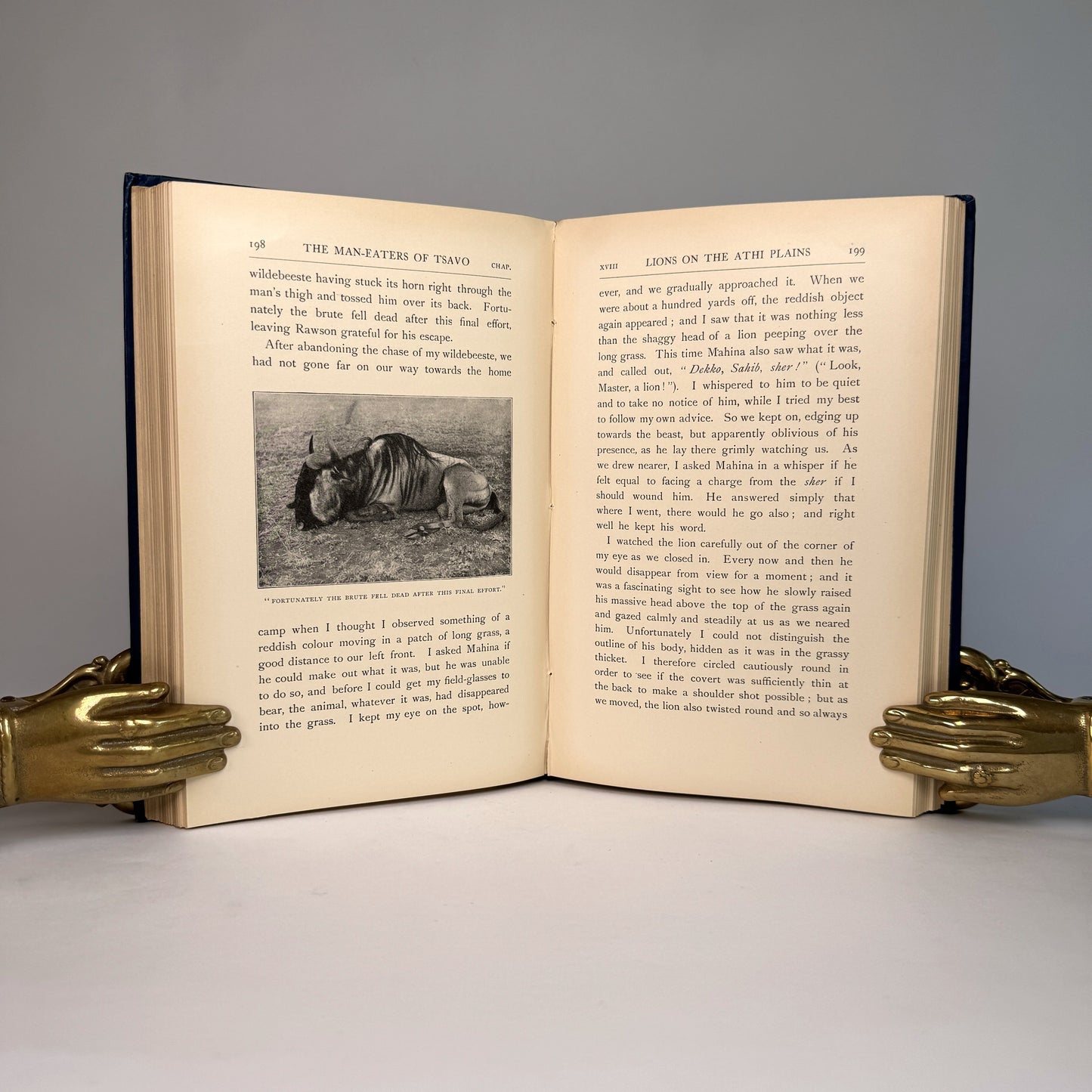 PATTERSON, J. H. The Man-Eaters of Tsavo - Walter Rutherford Peterson Sporting Copy