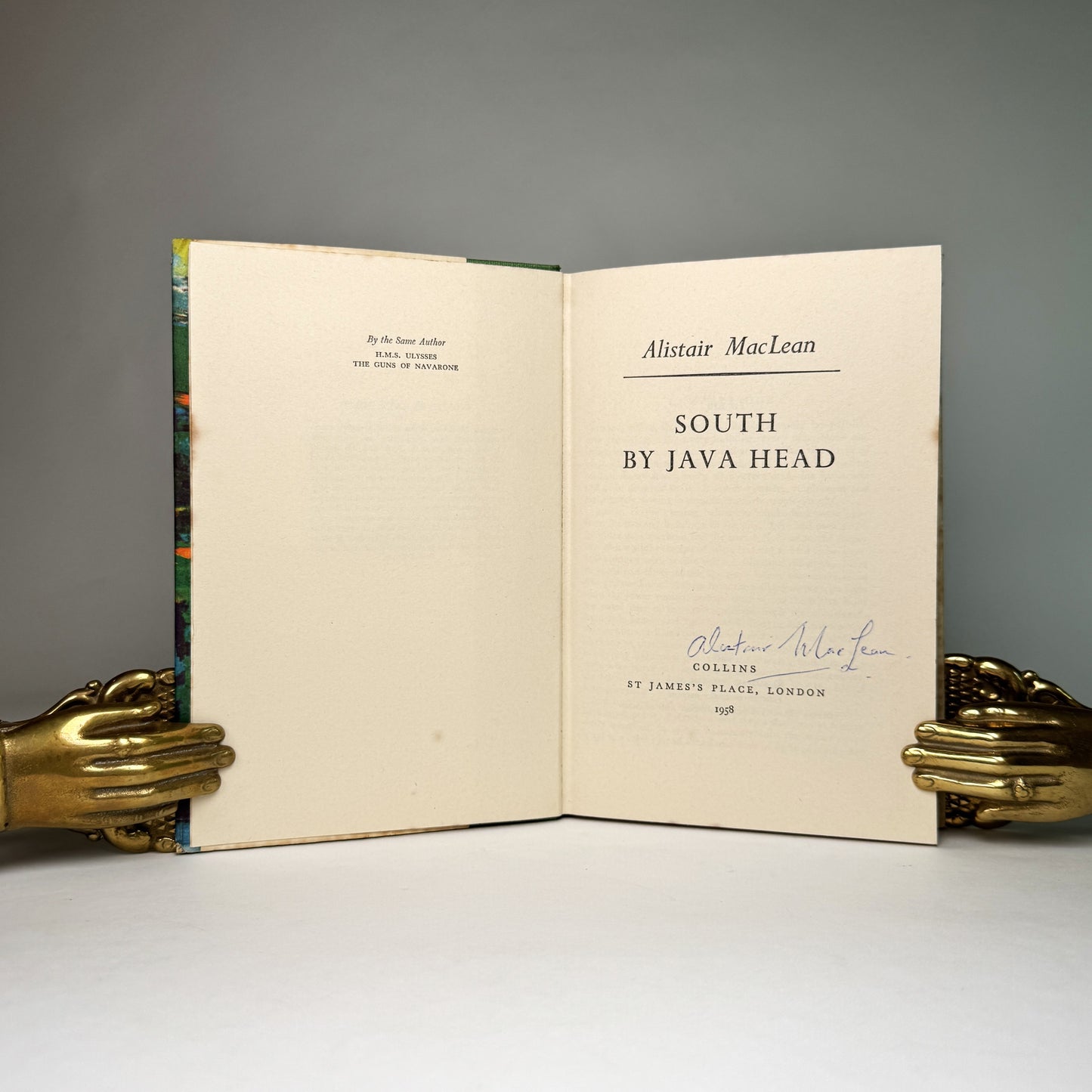 South by Java Head - Signed Alistair MacLean in the Original Jacket