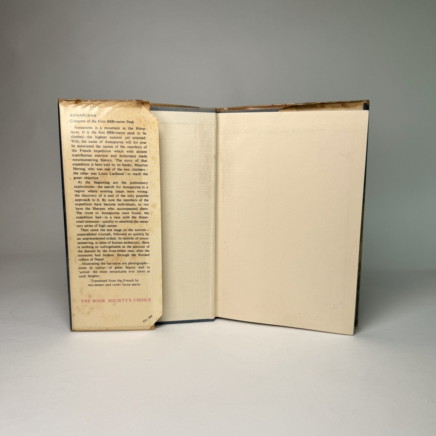 Maurice Herzog - Annapurna - Signed 1952 Account of the First 8,000-Metre Peak
