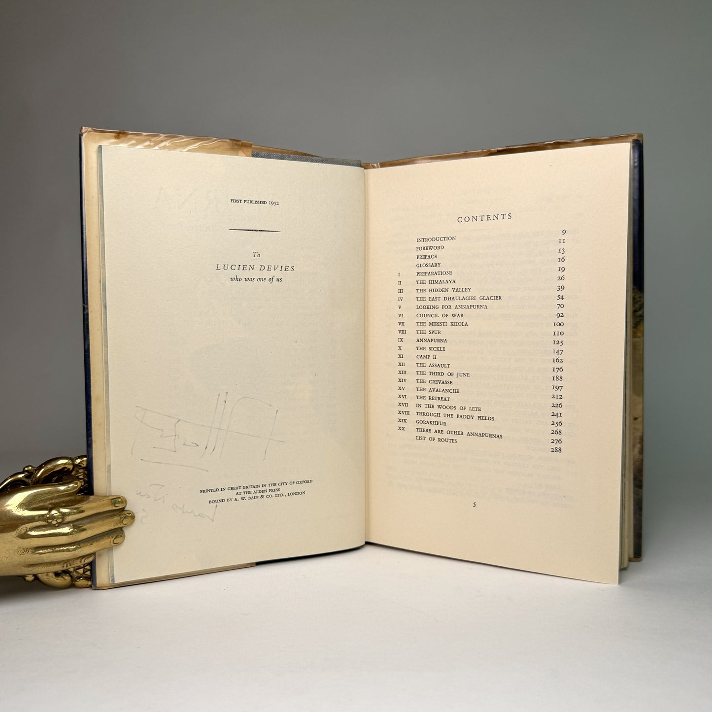 Maurice Herzog - Annapurna - Signed 1952 Account of the First 8,000-Metre Peak