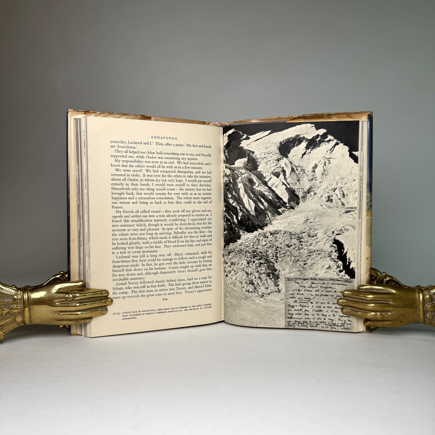 Maurice Herzog - Annapurna - Signed 1952 Account of the First 8,000-Metre Peak