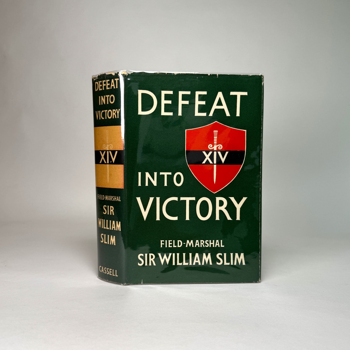 Field-Marshal Sir William Slim - Defeat Into Victory - Signed Copy in Remarkable Jacket