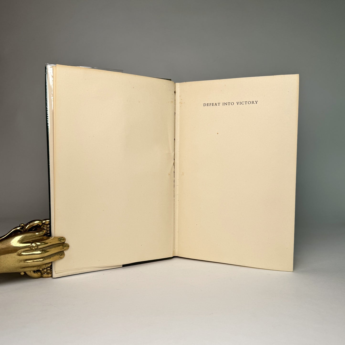 Field-Marshal Sir William Slim - Defeat Into Victory - Signed Copy in Remarkable Jacket