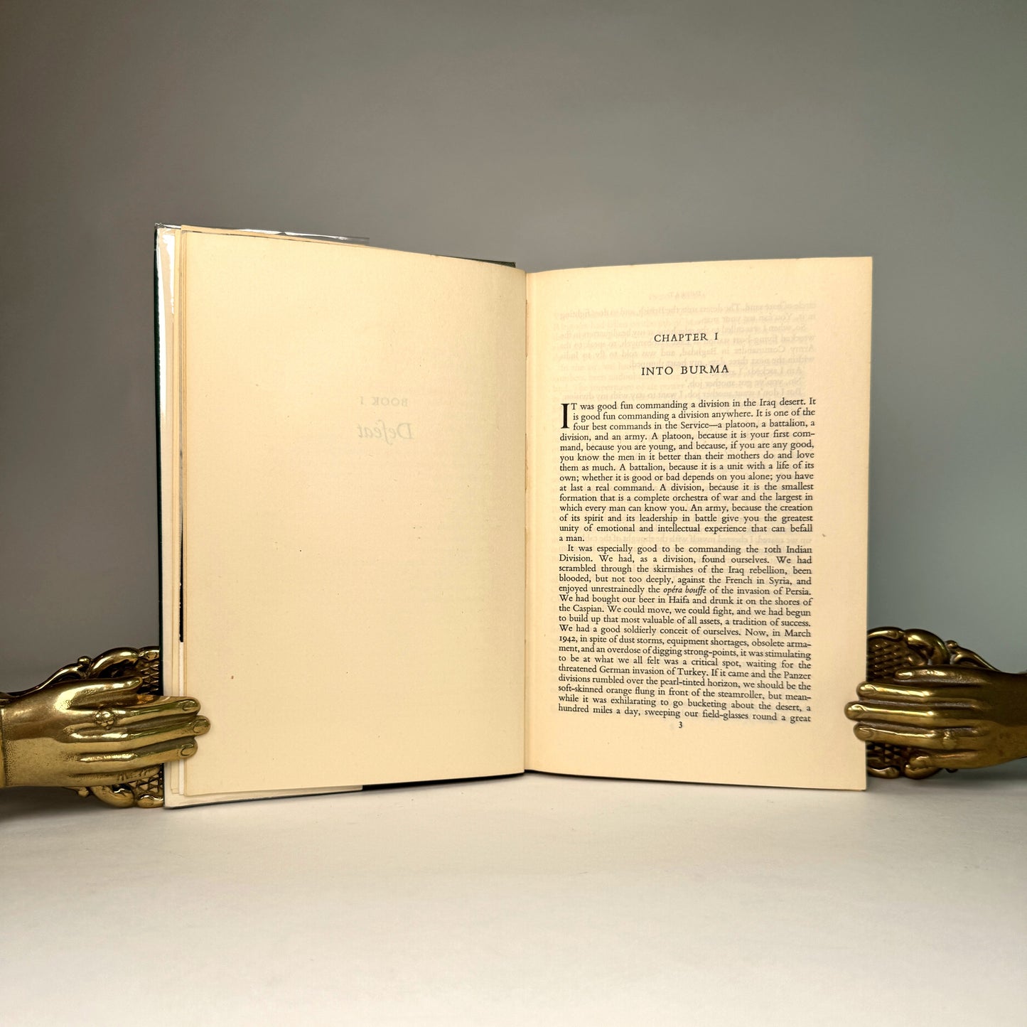 Field-Marshal Sir William Slim - Defeat Into Victory - Signed Copy in Remarkable Jacket