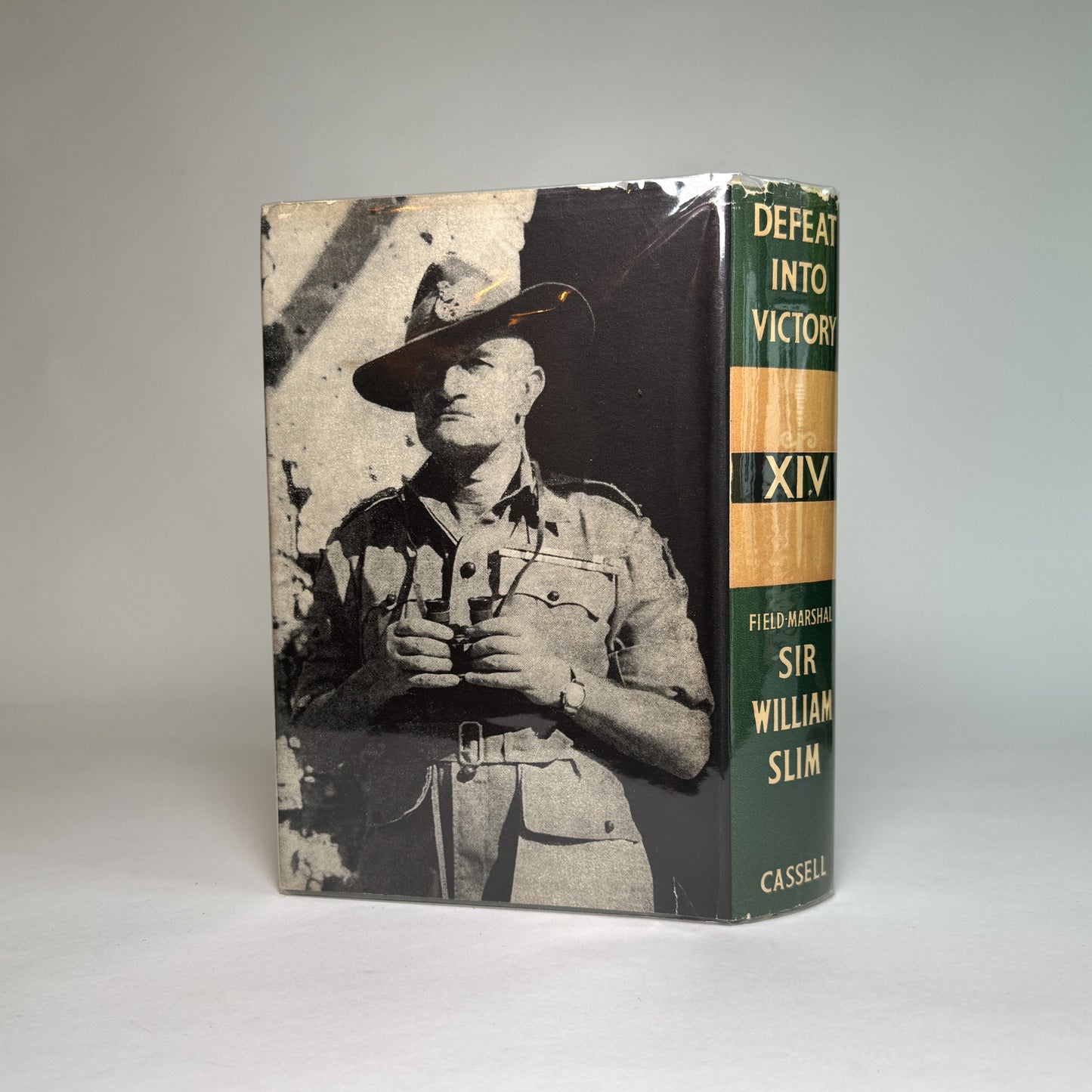 Field-Marshal Sir William Slim - Defeat Into Victory - Signed Copy in Remarkable Jacket