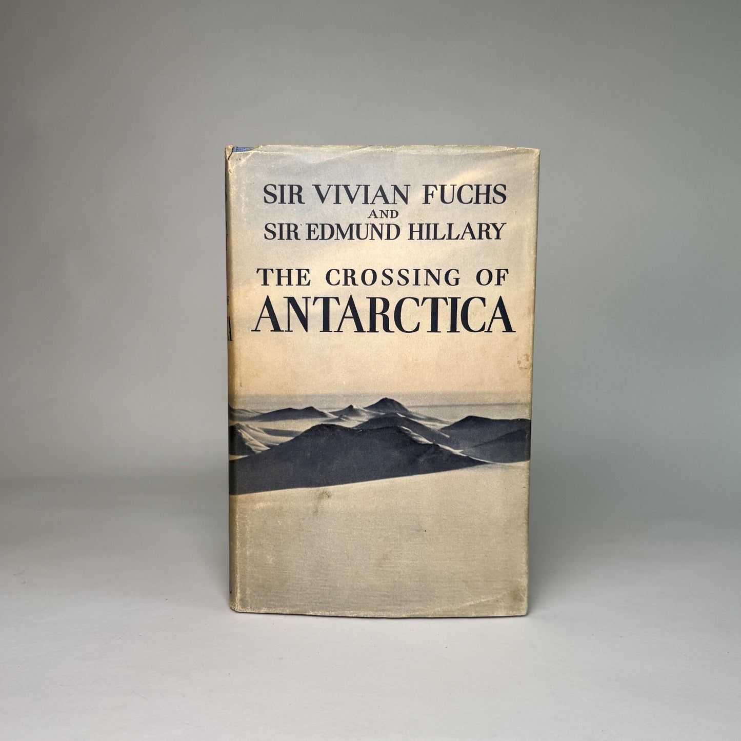 Sir Vivian Fuchs & Edmund Hillary - The Crossing of Antarctica - Signed 1958 Expedition Account
