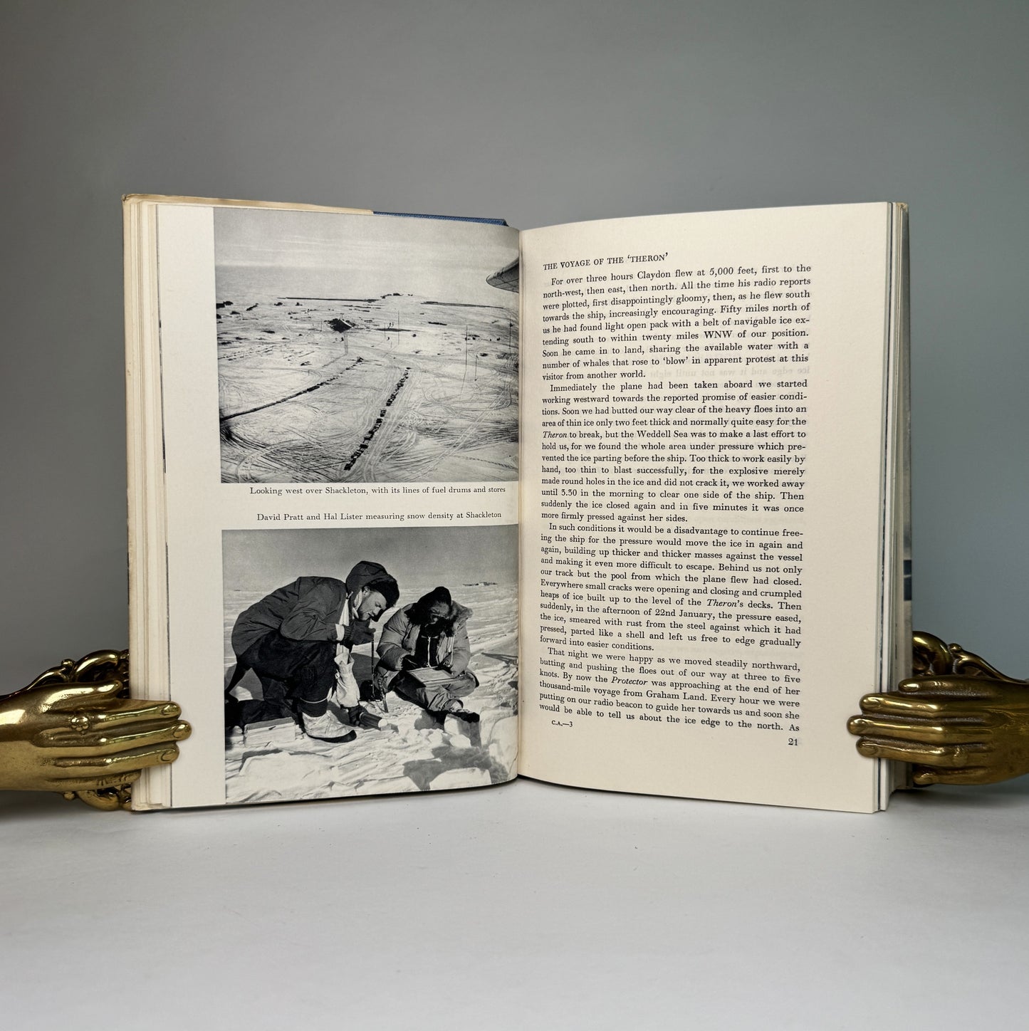 Sir Vivian Fuchs & Edmund Hillary - The Crossing of Antarctica - Signed 1958 Expedition Account