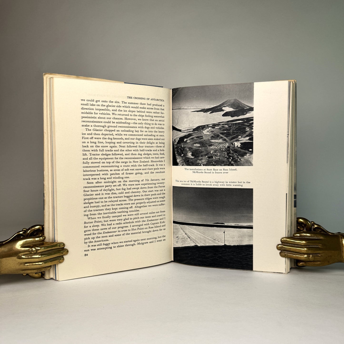 Sir Vivian Fuchs & Edmund Hillary - The Crossing of Antarctica - Signed 1958 Expedition Account