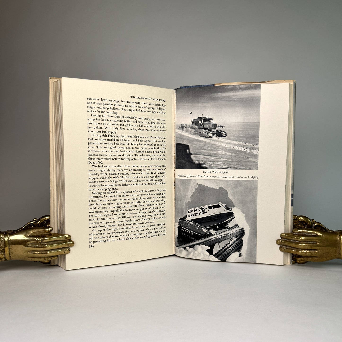 Sir Vivian Fuchs & Edmund Hillary - The Crossing of Antarctica - Signed 1958 Expedition Account