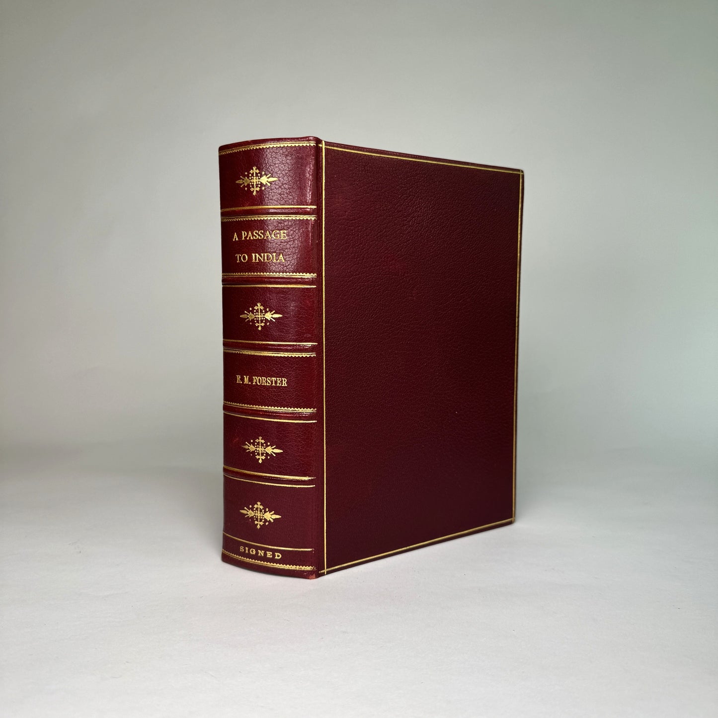 E. M. Forster - A Passage to India - Signed Copy of a Twentieth-Century Masterpiece