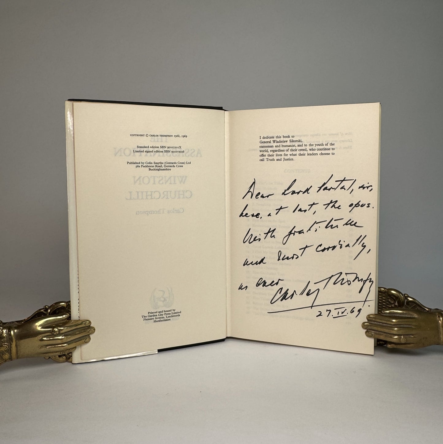 The Assassination of Winston Churchill - Thompson to Lord Portal, Churchill’s Wartime Air Chief