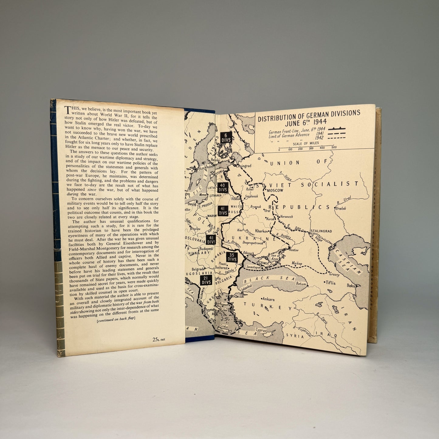 The Struggle for Europe - Chester Wilmot Presentation Copy to Lord Portal, Chief of the Air Staff