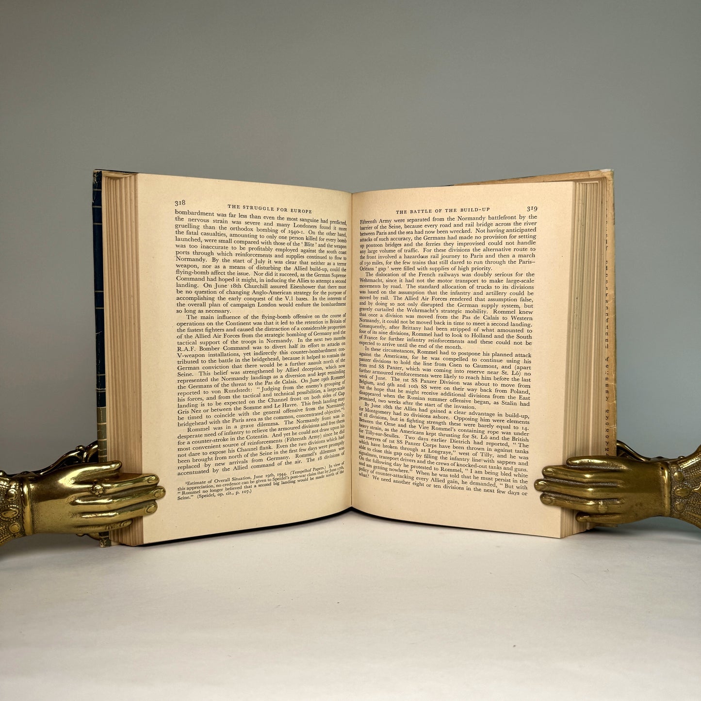 The Struggle for Europe - Chester Wilmot Presentation Copy to Lord Portal, Chief of the Air Staff