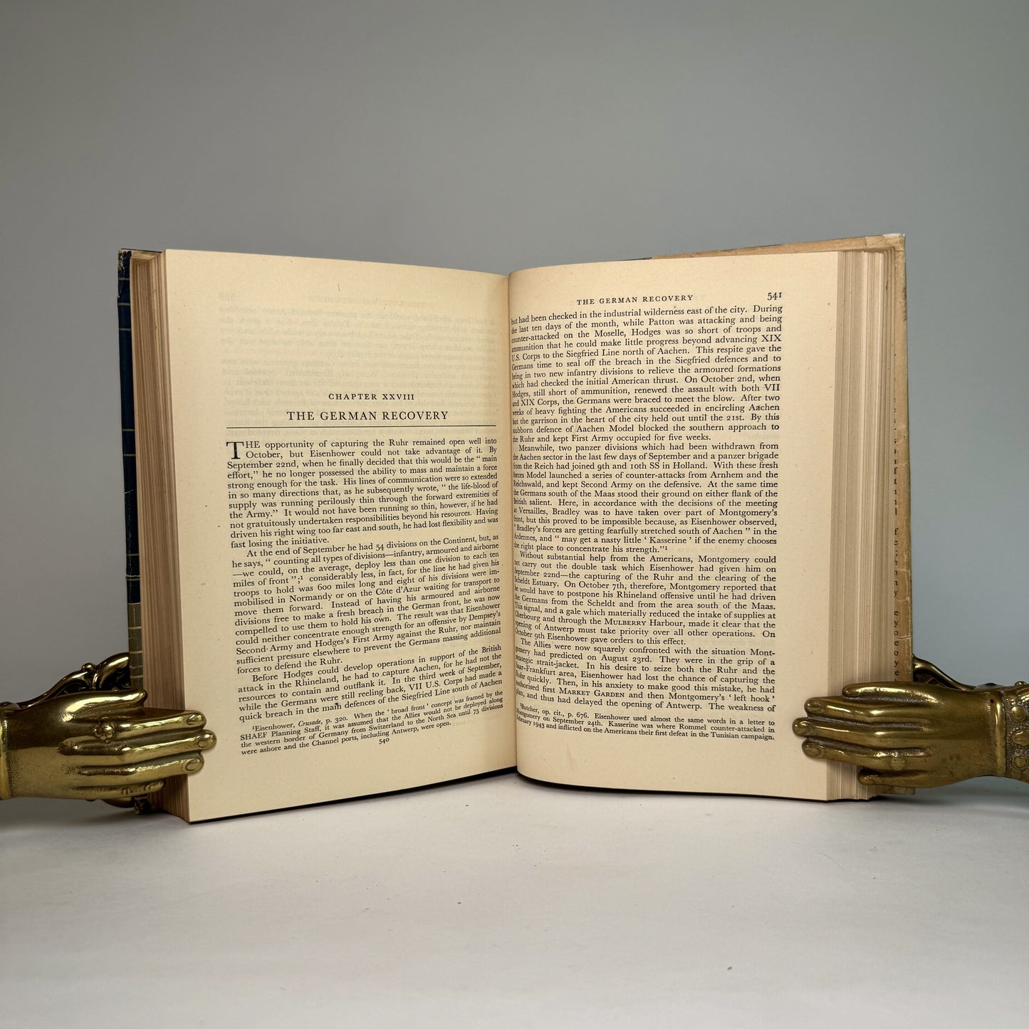 The Struggle for Europe - Chester Wilmot Presentation Copy to Lord Portal, Chief of the Air Staff