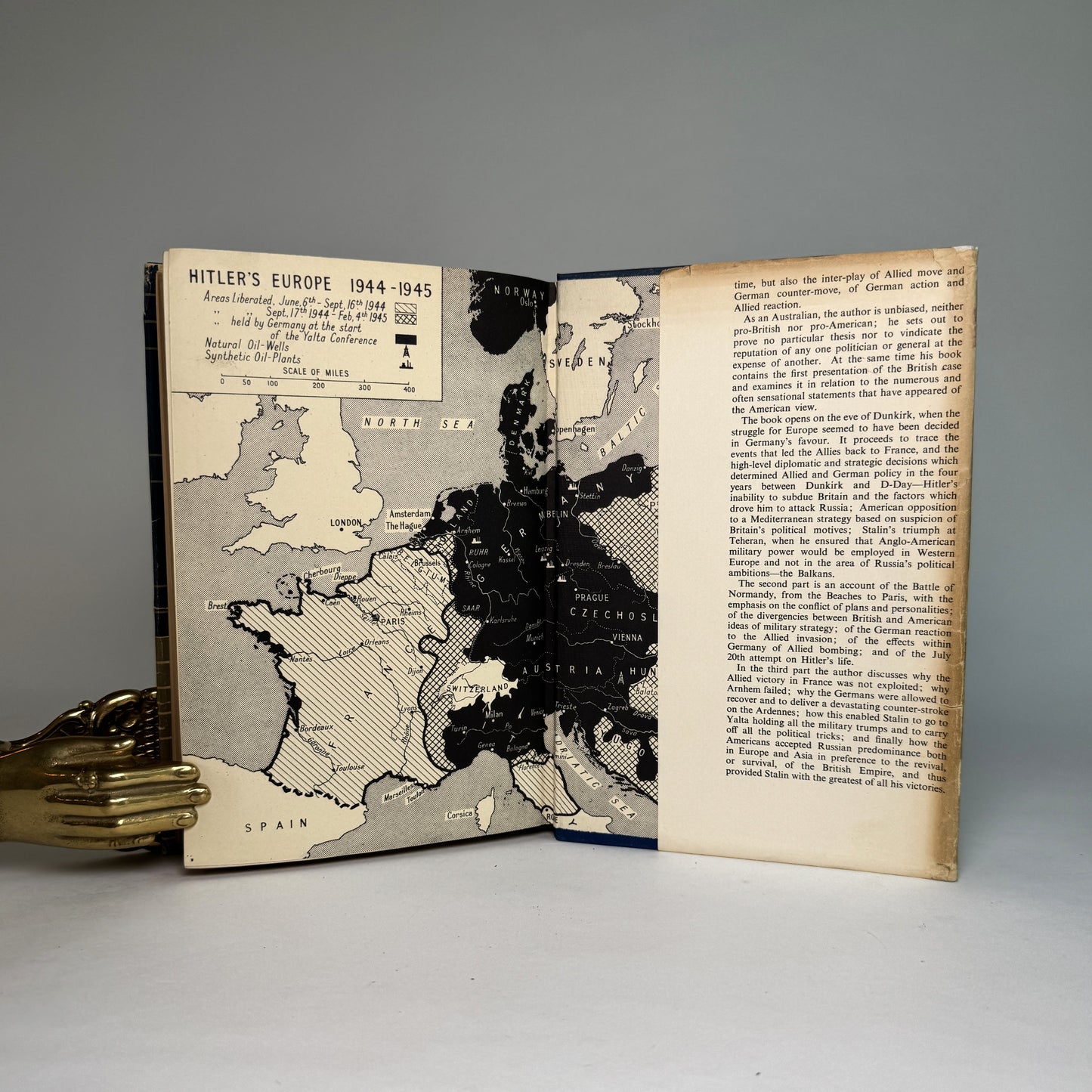 The Struggle for Europe - Chester Wilmot Presentation Copy to Lord Portal, Chief of the Air Staff