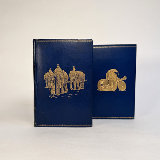 The Jungle Book and The Second Jungle Book - First Edition Set in Original Gilt Cloth