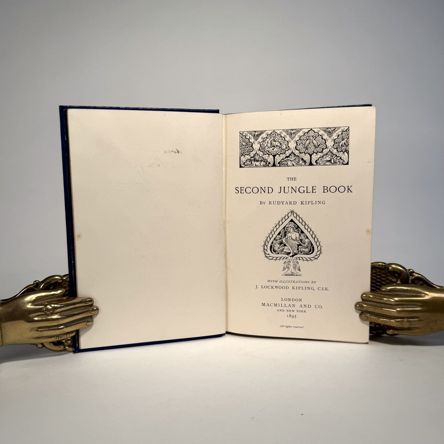 The Jungle Book and The Second Jungle Book - First Edition Set in Original Gilt Cloth