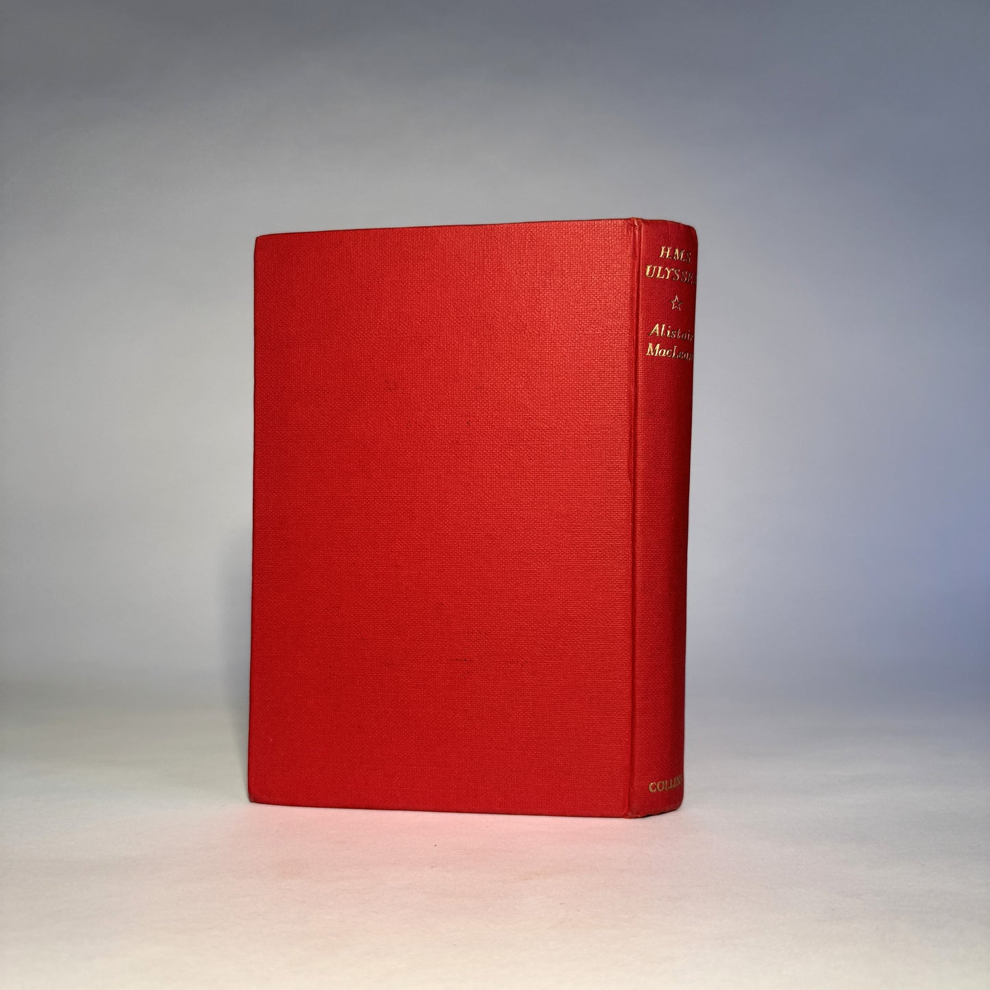 H.M.S. Ulysses by Alistair MacLean - Signed Copy in Unrestored Dust Jacket