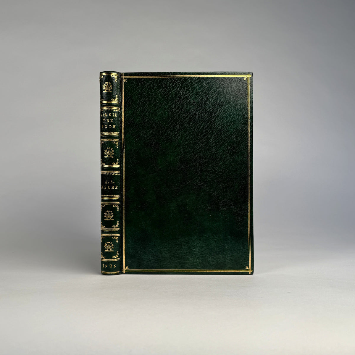 A. A. Milne’s Winnie-the-Pooh - Finely Bound in Full Green Morocco, Illustrated by E. H. Shepard