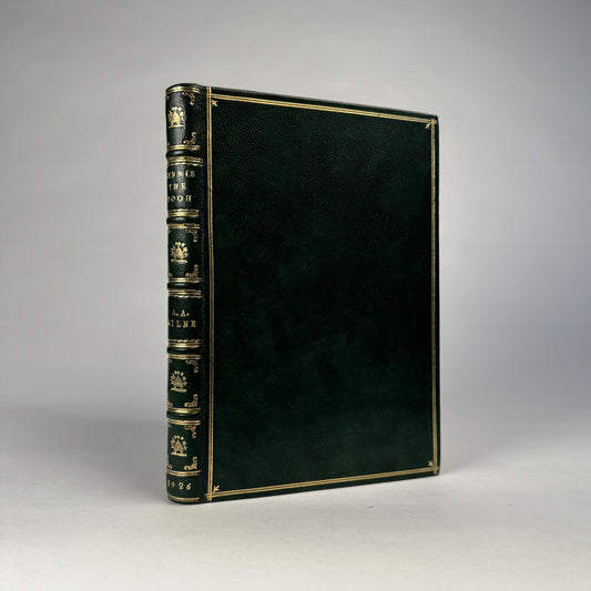 A. A. Milne’s Winnie-the-Pooh - Finely Bound in Full Green Morocco, Illustrated by E. H. Shepard