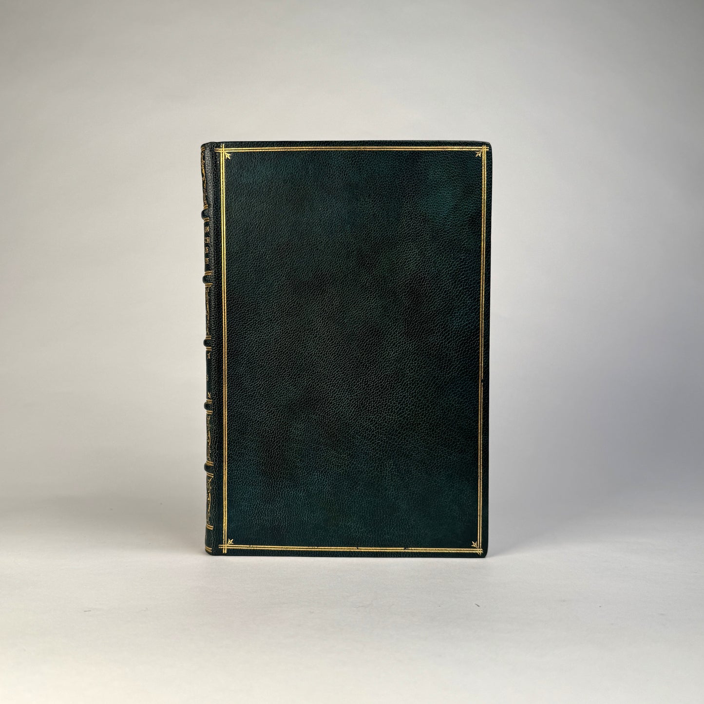 C. S. Lewis, The Lion, the Witch and the Wardrobe - Finely Bound in Full Green Morocco