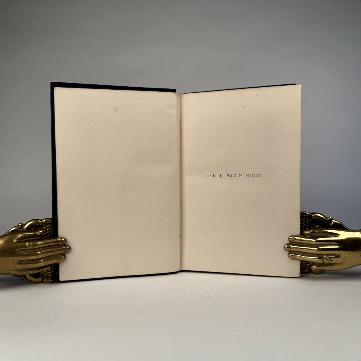 Rudyard Kipling’s The Jungle Book & The Second Jungle Book - Original Gilt Cloth Two-Volume Set