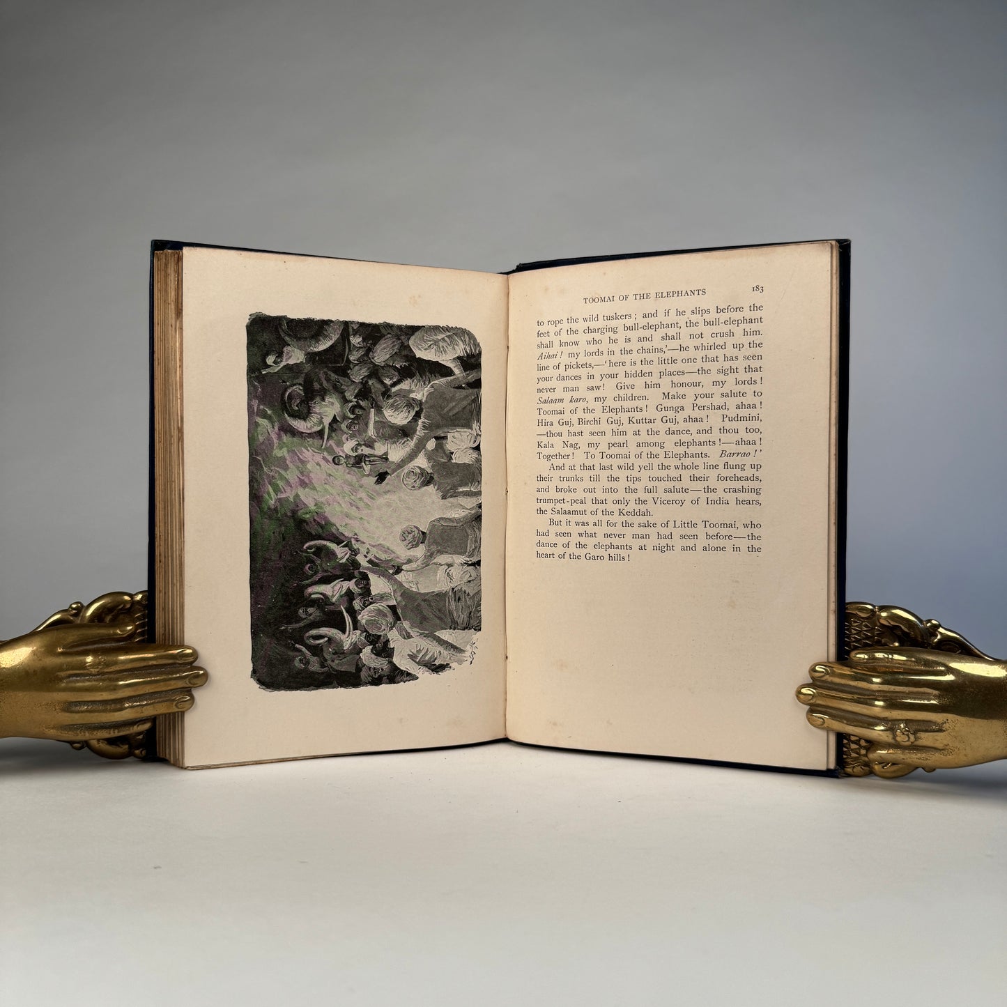 Rudyard Kipling’s The Jungle Book & The Second Jungle Book - Original Gilt Cloth Two-Volume Set