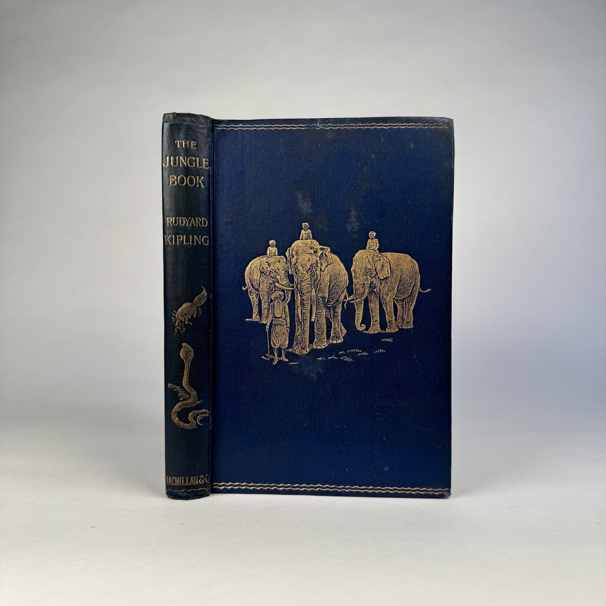 Rudyard Kipling’s The Jungle Book & The Second Jungle Book - Original Gilt Cloth Two-Volume Set